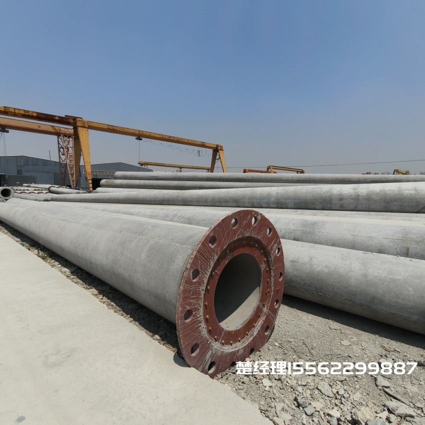 抚远12米无拉线电杆